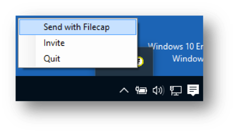 Using the FileCap Windows Plugin | FileCap V5 Legacy On-premises